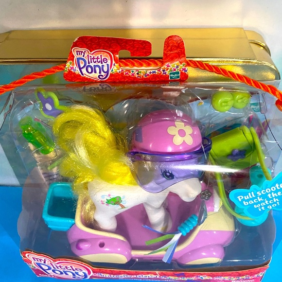 MY LITTLE PONY G3 NWT VTG 2004 BUTTERFLY ISLAND SCOOTIN ALONG WITH BREEZIE NEW - Picture 10 of 16